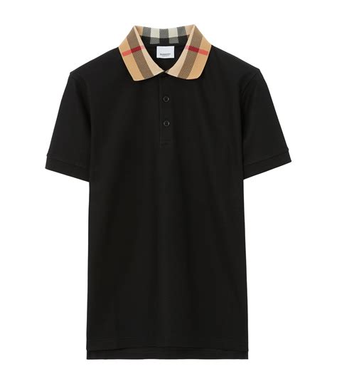 burberry black t shirt collar|burberry shirt discount.